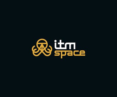 ITM Space brand brandidentity branding design font identity illustration logo logotype ui