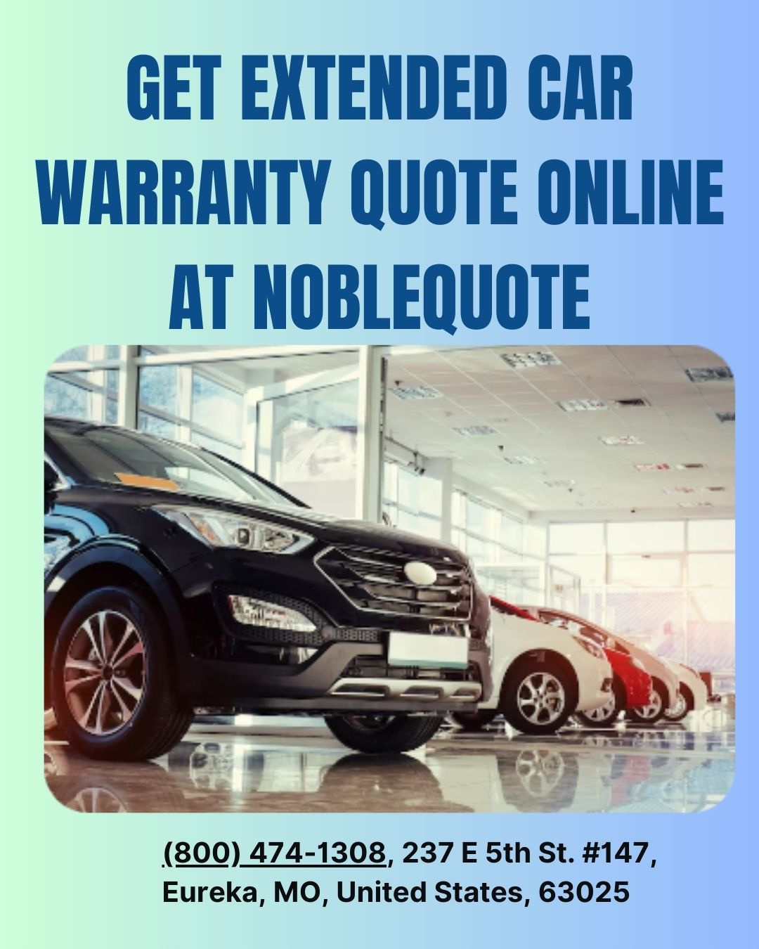 Get Extended Car Warranty Quote Online at NobleQuote by Noble Quote on