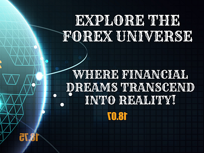 Forex Universe - Where Financial Dreams Transcend into Reality branding design ellipsys forex forex trading forexbroker forexchart forexcharts forexmarkets forexquotes forexstrategies forextradingtips illustration logo motivationalpages motivationalposter motivationgoals motivationinspiration motivationquotesforlife trading