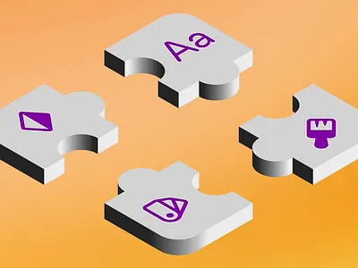 How to build a component Library in Sketch 3d animation illustration madewithsketch sketch