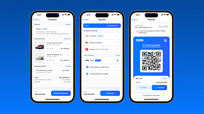 QRIS | Payment Method payment qr ui ux