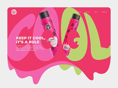 CoolRule — Website Design after effects animation beauty products colorful design e shop figma flat graphic design green illustration landing landing page motion graphics parallax pink red ui web design website