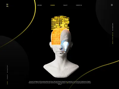 Expressive Canvas Academy 3d animation blender minimalist motion graphics sculpting