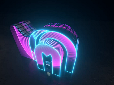 MAF's Metaverse 3d animation branding design logo motion graphics