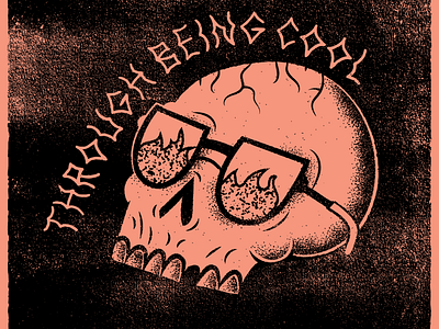 through being cool best artwork ever best illustrator devo editorial editorial illustration hardcore illustration photocopy punk skull texture