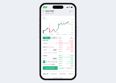 Crypto Wallet Light- Perpetual Trading blockchain crypto crypto wallet cryptocurrency forex perp trading perpetual trading trading ui wallet web3 web3 wallet
