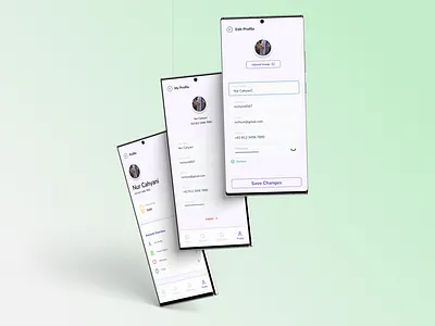Simple User Profile dailyui design minimal screen ui