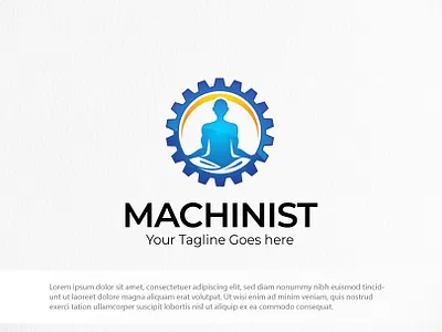 Machinist Logo Template professional