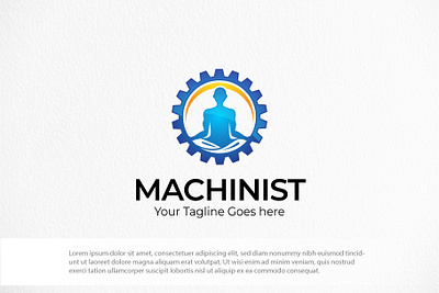 Machinist Logo Template professional