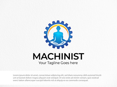 Machinist Logo Template professional