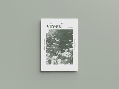 Vivet - Editorial Magazine Layout graphic design