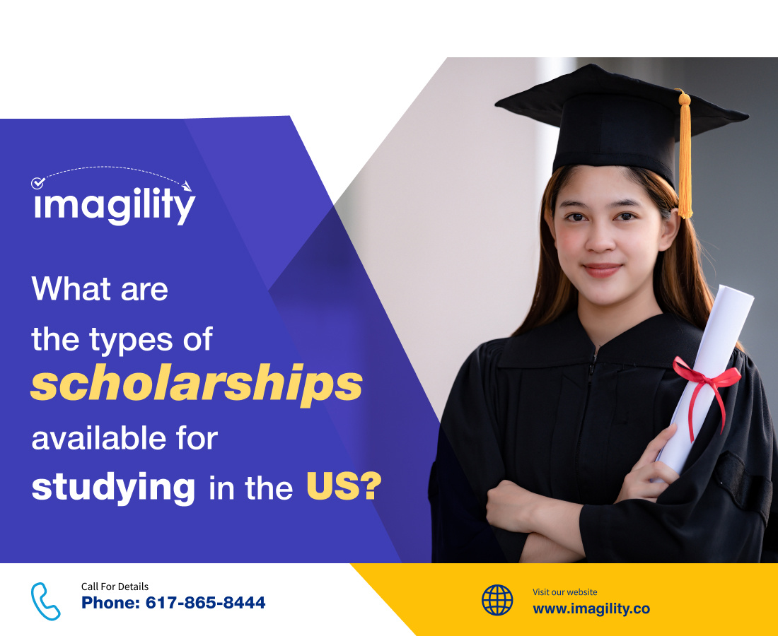 what are the types of scholarships available for studying in USA by