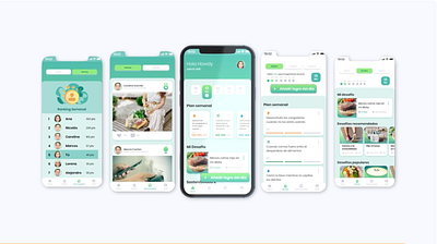 App para el medioambiente app design mobile ui ux vector