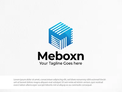 Meboxn Logo Template affordable logo hexagon m logo object