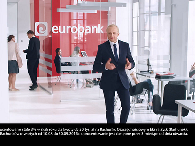 Eurobank advertisement branding graphic design