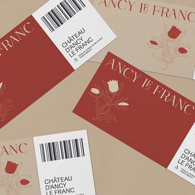 Ancy le Franc, redesign branding design graphic design illustration logo tourism typography vector