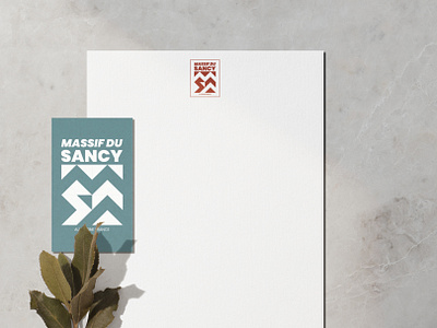 Massif de Sancy, redesign branding design graphic design illustration logo tourism typography vector