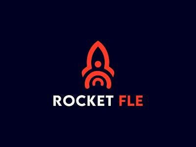 Rocket-Based Minimal Logo Design | Modern | New branding creative design flat fly graphic design illustrator logo minimal modern new professional rocket vector