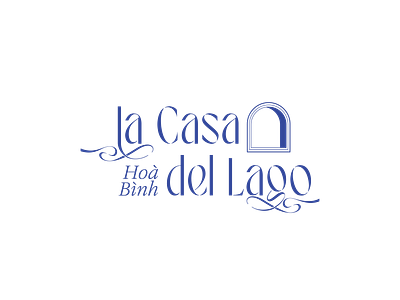 La Casa del Lago - Homestay logo branding design graphic design logo logo identity vector vietnam