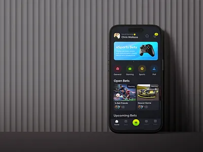 Friends Bet App Concept app bet betting colors design esports money thrill ui uiux ux winning