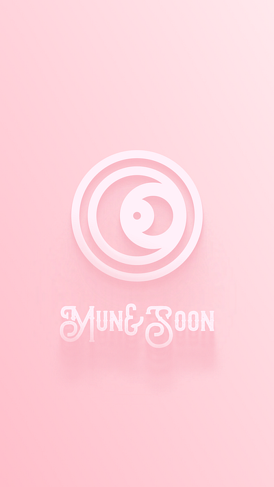 Mun&Soon branding graphic design illustration logo typography vector