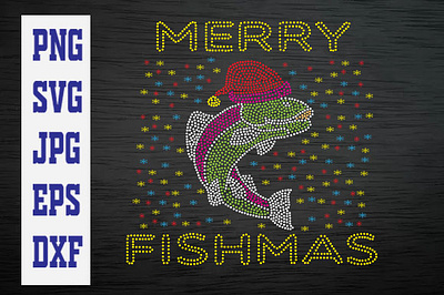 Merry Fishmas 1 christmas mug design