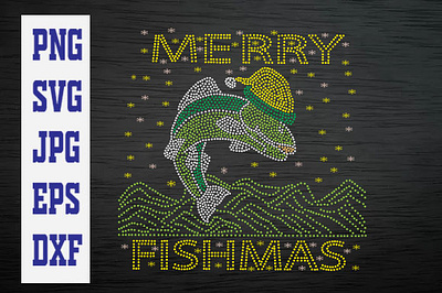 Merry Fishmas 2 christmas mug design