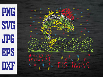 Merry Fishmas 4 christmas mug design