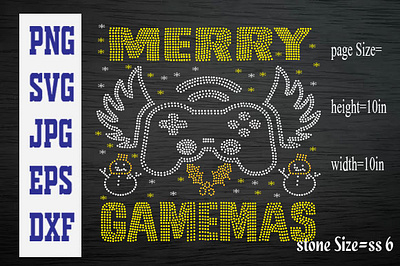 Merry gamemas 4 christmas mug design