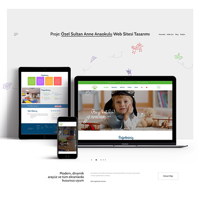 Sultan Anne Kindergarten Web Design web desing wordpress