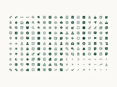 Product Glyphs for Nursing Platform figma glyphs icons illustration illustrator product design ui ux vector