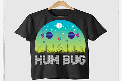 Hum bug christmas mug design