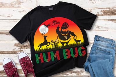 Hum bug christmas mug design