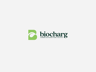 Logo: Biocharg branding design graphic design logo logo design minimal typography