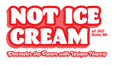 Not Ice Cream Branding branding dungeons and dragons graphic design illustration logo vector