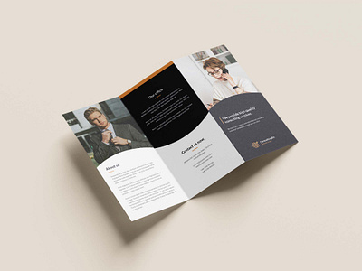 Business Trifold Brochure promotion