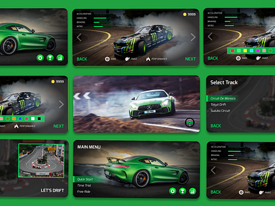 Game : CAR DRIFTING app branding design graphic design illustration logo typography ui ux vector