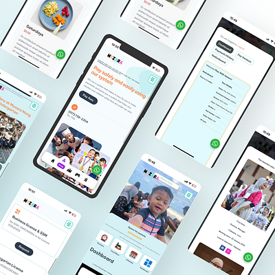 Myzarakindy Mobile App app appdesign mobileapp ui uiux webdesign wordpress