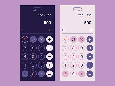 BasicCalculatorApp app design ui