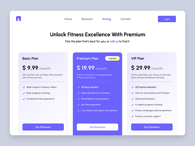 Subscription Plan Screen clean design fitness plan screen latest design latest trend minimal design modern design premium plan subscription plan subscription screen ui design visual design