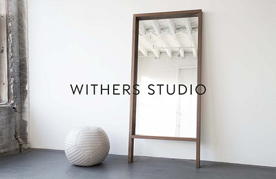 Withers Studio brand identity branding logo design minimal design typography