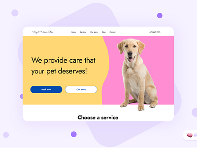 Unleashing Pawsome Pet Sitting | Dog Walker Website Design 🐾 🐶 branding design ui ux website design