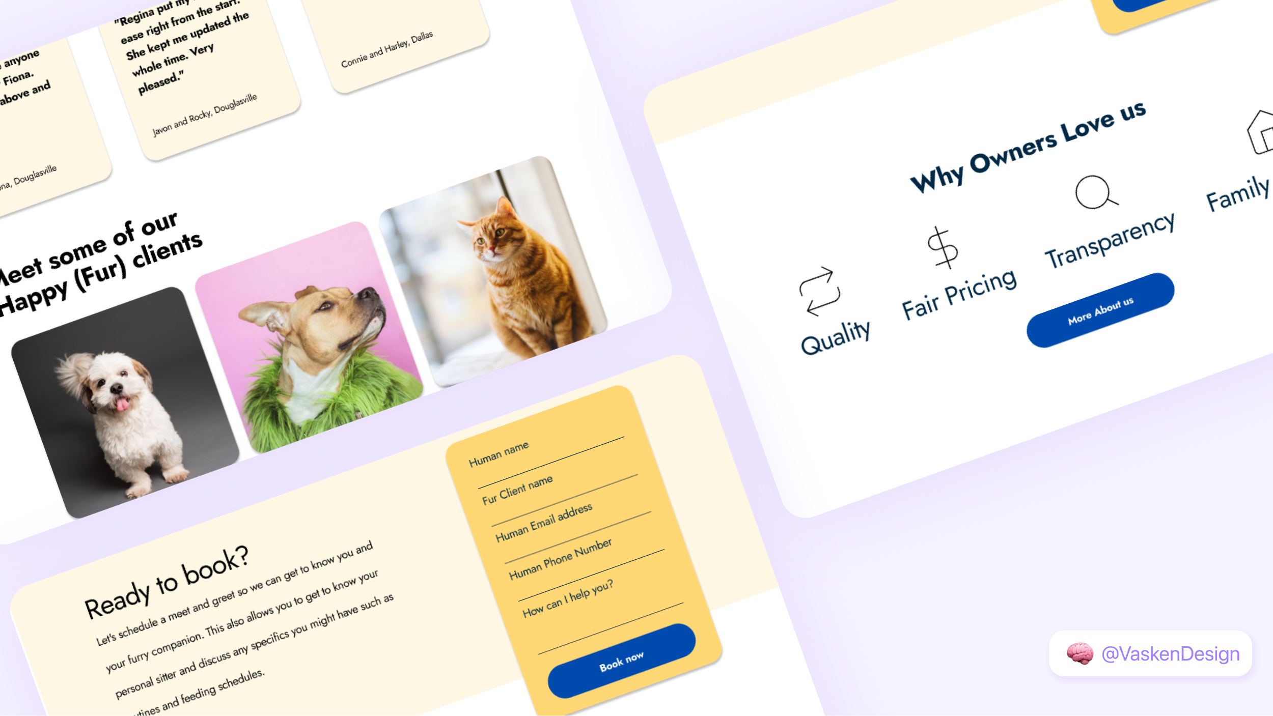 Dog walker website design Elevating the Pet Sitting Experience by