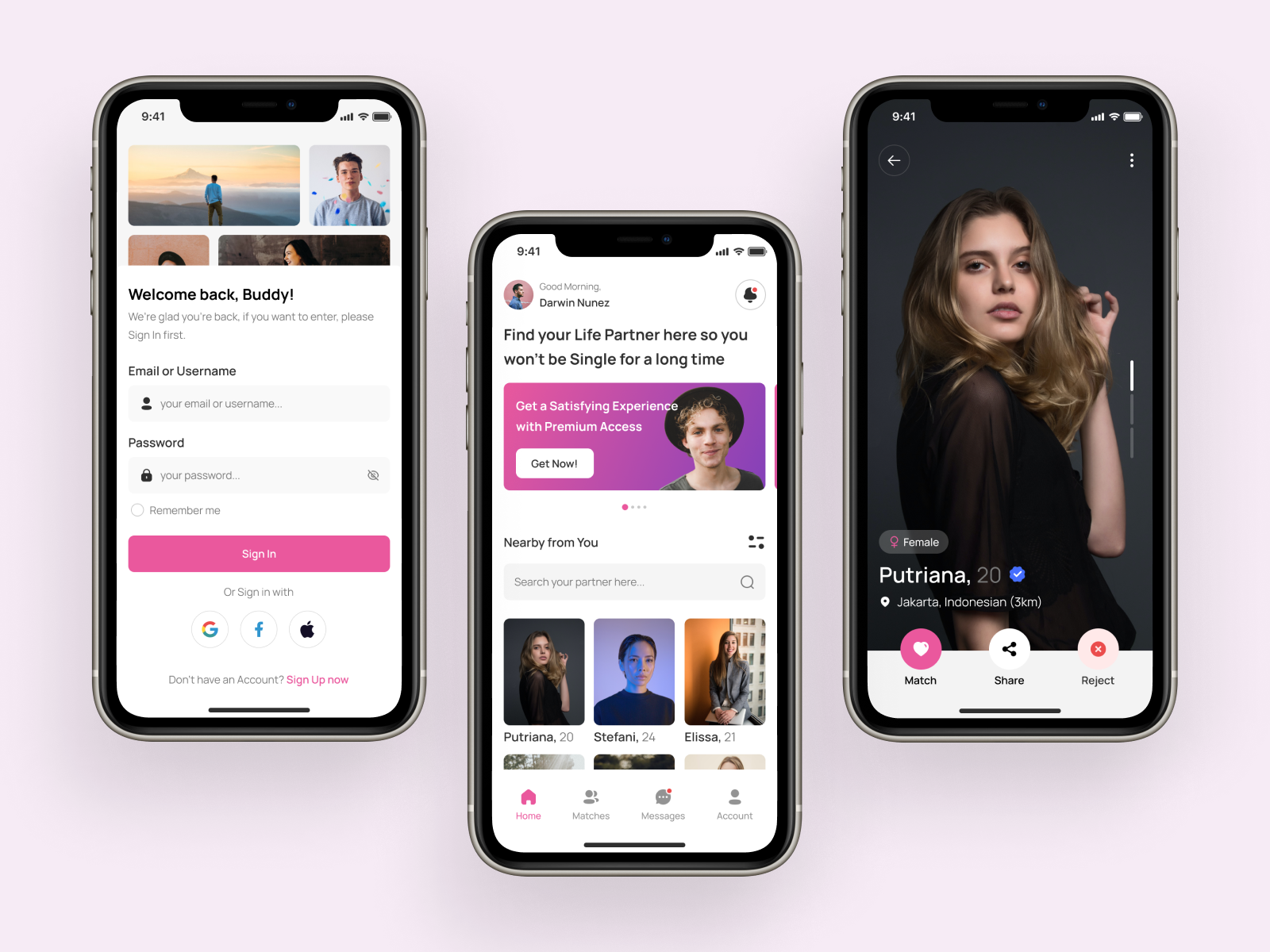 efwebe - Mobile Dating App app bumble chat clean date dating dating app design flat love loving match matched mobile relationship social social media tinder ui ux