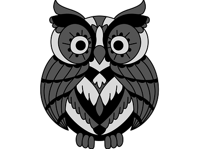 Illustration Owl branding design digital art graphic design illustration logo typography ui ux vector