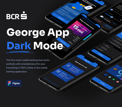 Mobile banking App (Dark Mode) dark mode mobile app mobile banking ui ux design uxui