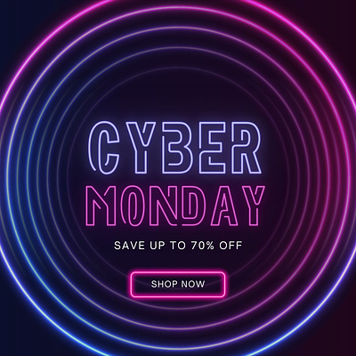 Cyber Monday sale branding design digital art graphic design illustration logo vector