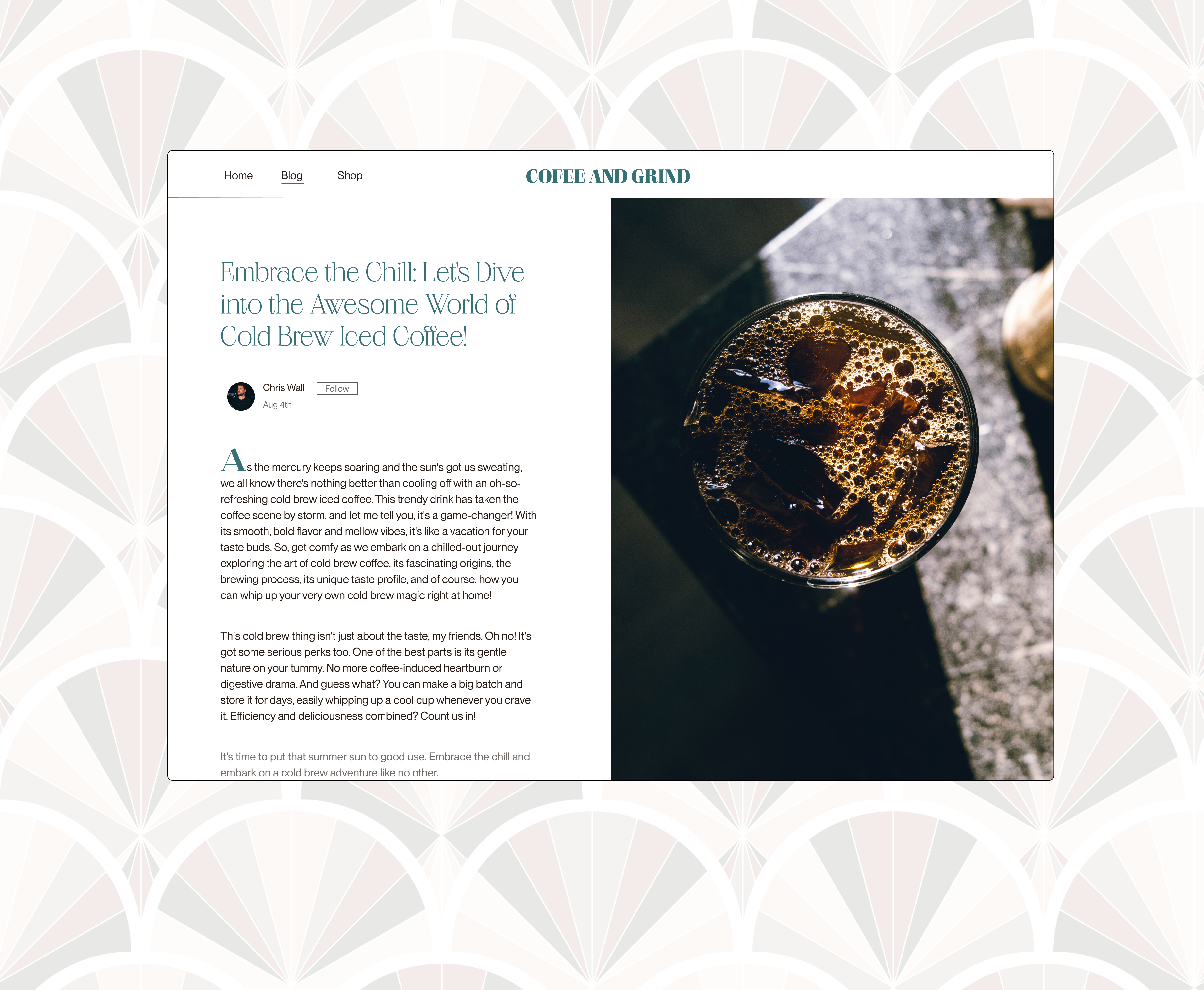 Daily UI #035 Blog post branding design graphic design illustration logo typography ui ux vector