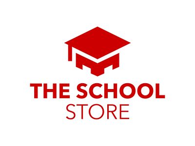 The School Store branding identity logo