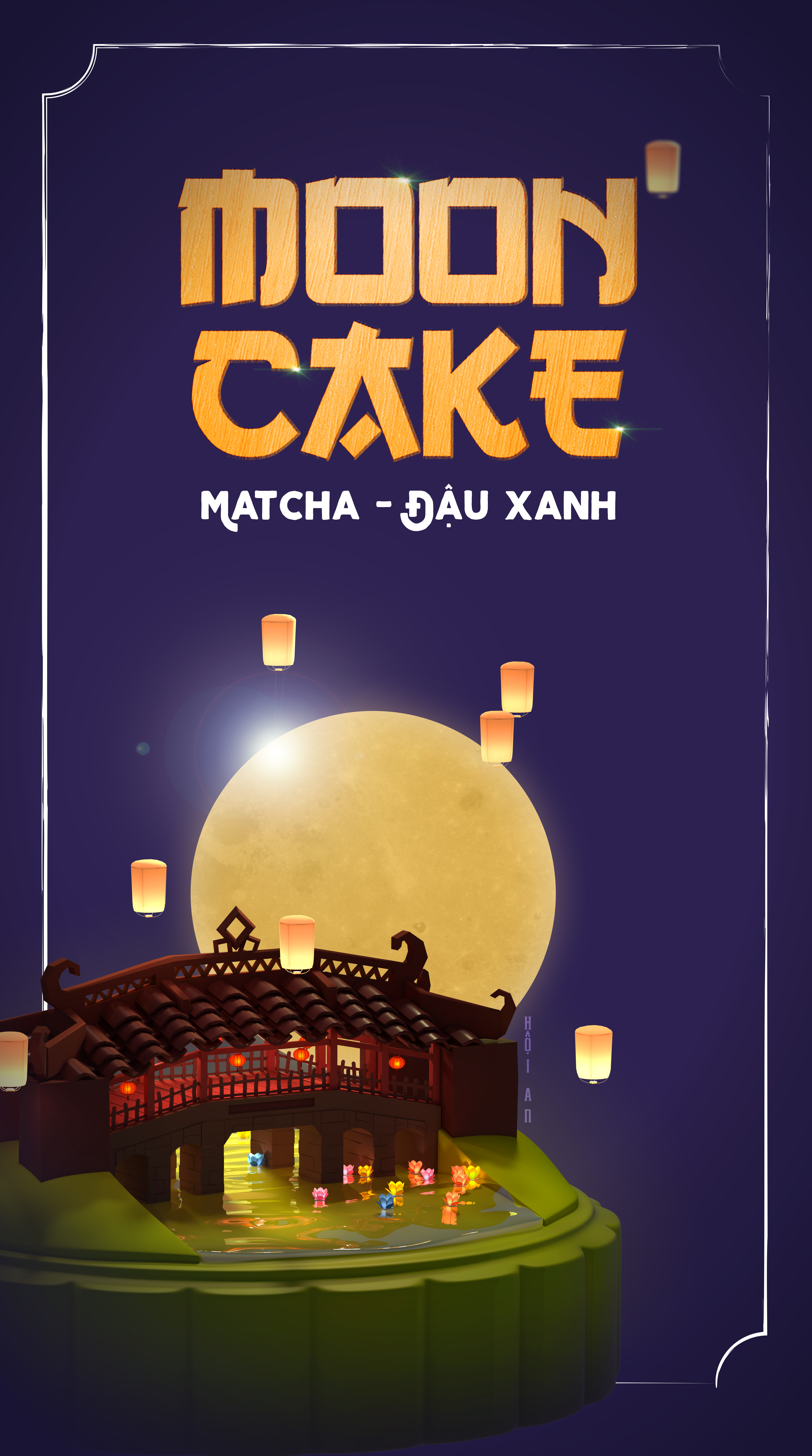 Moon Cake 3d blender design graphic design illustration modeling